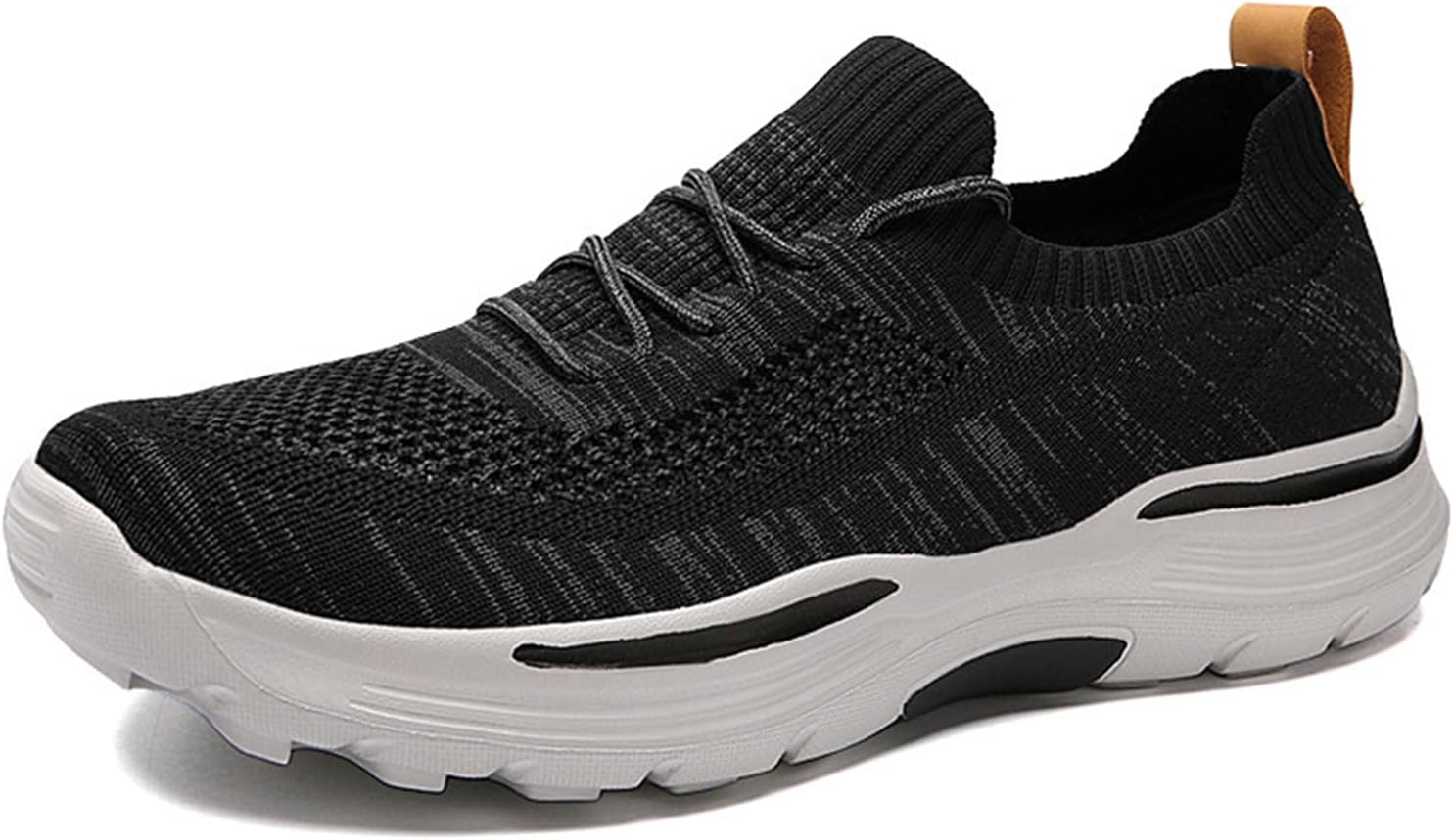 Мужские вязаные сетчатые кеды Crepuscute с низким верхом, ортопедические, с шнуровкой, удобные повседневные кроссовки для ходьбы, спортивная обувь для тренировок на открытом воздухе при плантарном фасциите, черный
Мужские вязаные сетчатые кеды Crepuscute с низким верхом, ортопедические, с шнуровкой, удобные повседневные кроссовки для ходьбы, спортивная обувь для тренировок на открытом воздухе при плантарном фасциите, черный
