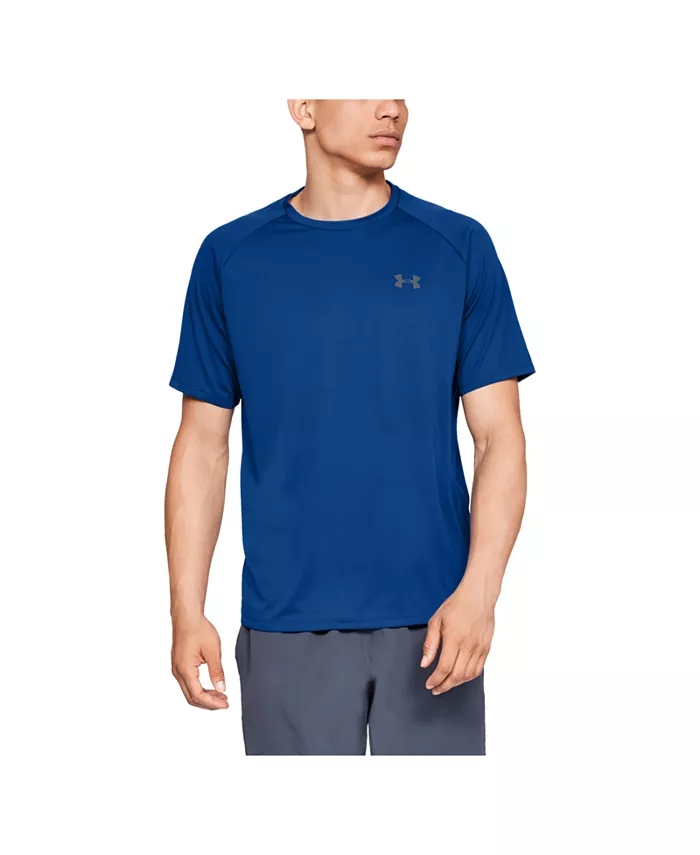 Мужская футболка Tech с коротким рукавом Under Armour, синий
Мужская футболка Tech с коротким рукавом Under Armour, синий