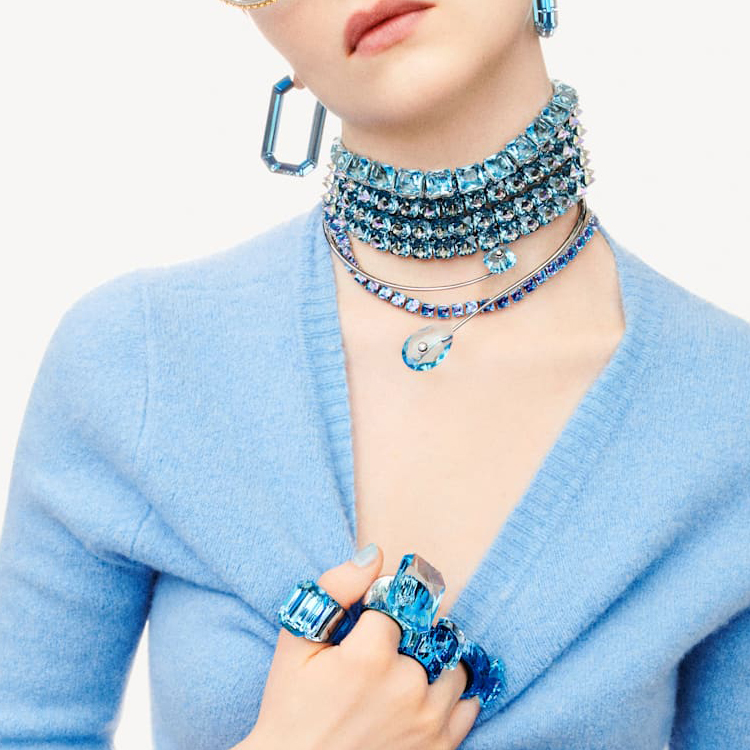 Люрекс серьги-кольца Swarovski, синий
Люрекс серьги-кольца Swarovski, синий