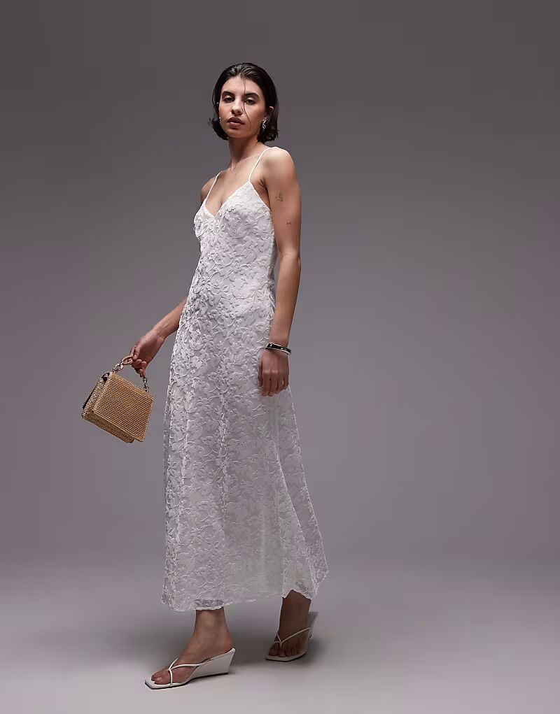 Платье-комбинация макси Mango Devere цвета слоновой кости
Платье-комбинация макси Mango Devere цвета слоновой кости