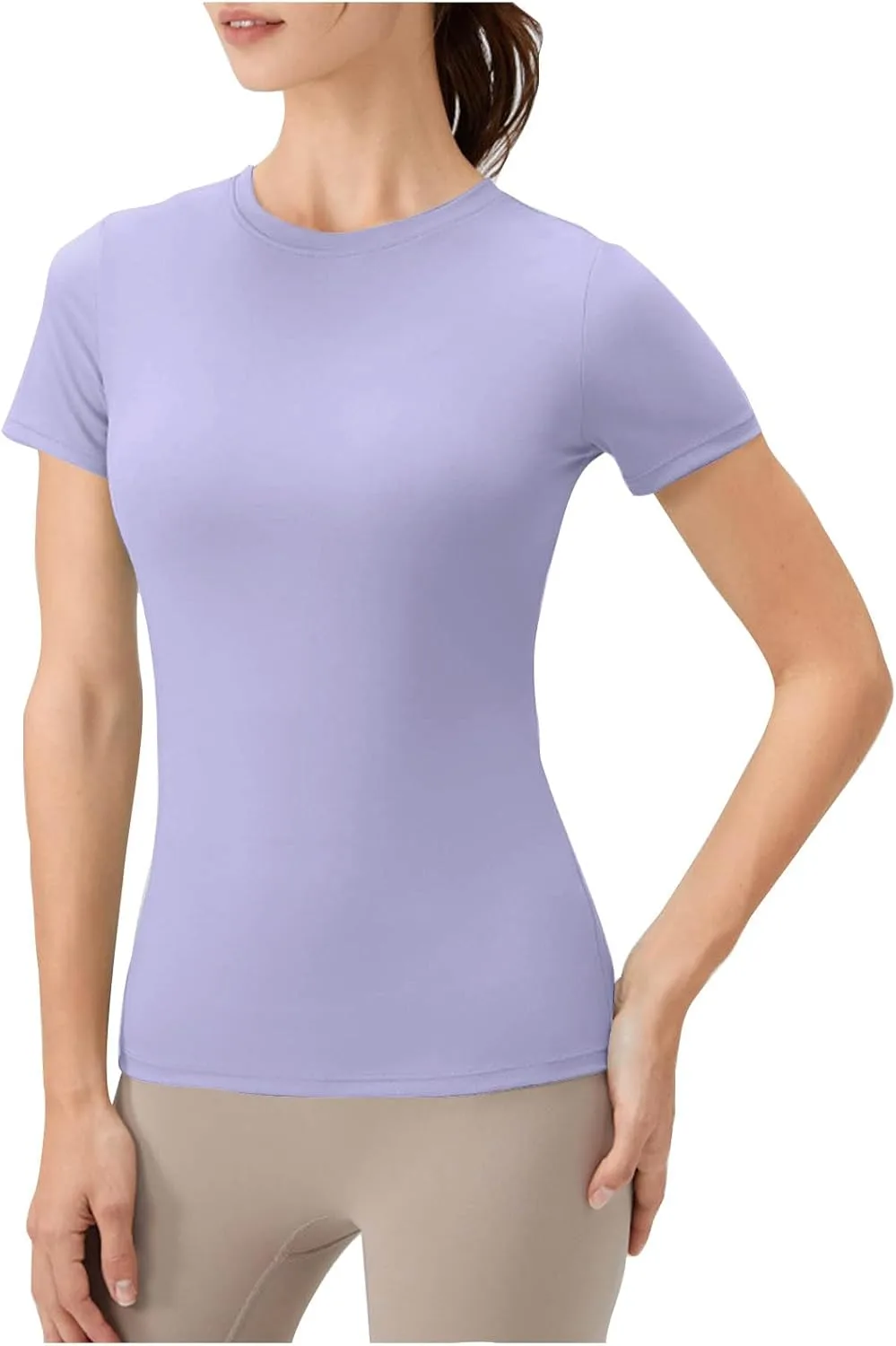 Женская футболка с коротким рукавом Slim Fit для тренировок
Женская футболка с коротким рукавом Slim Fit для тренировок