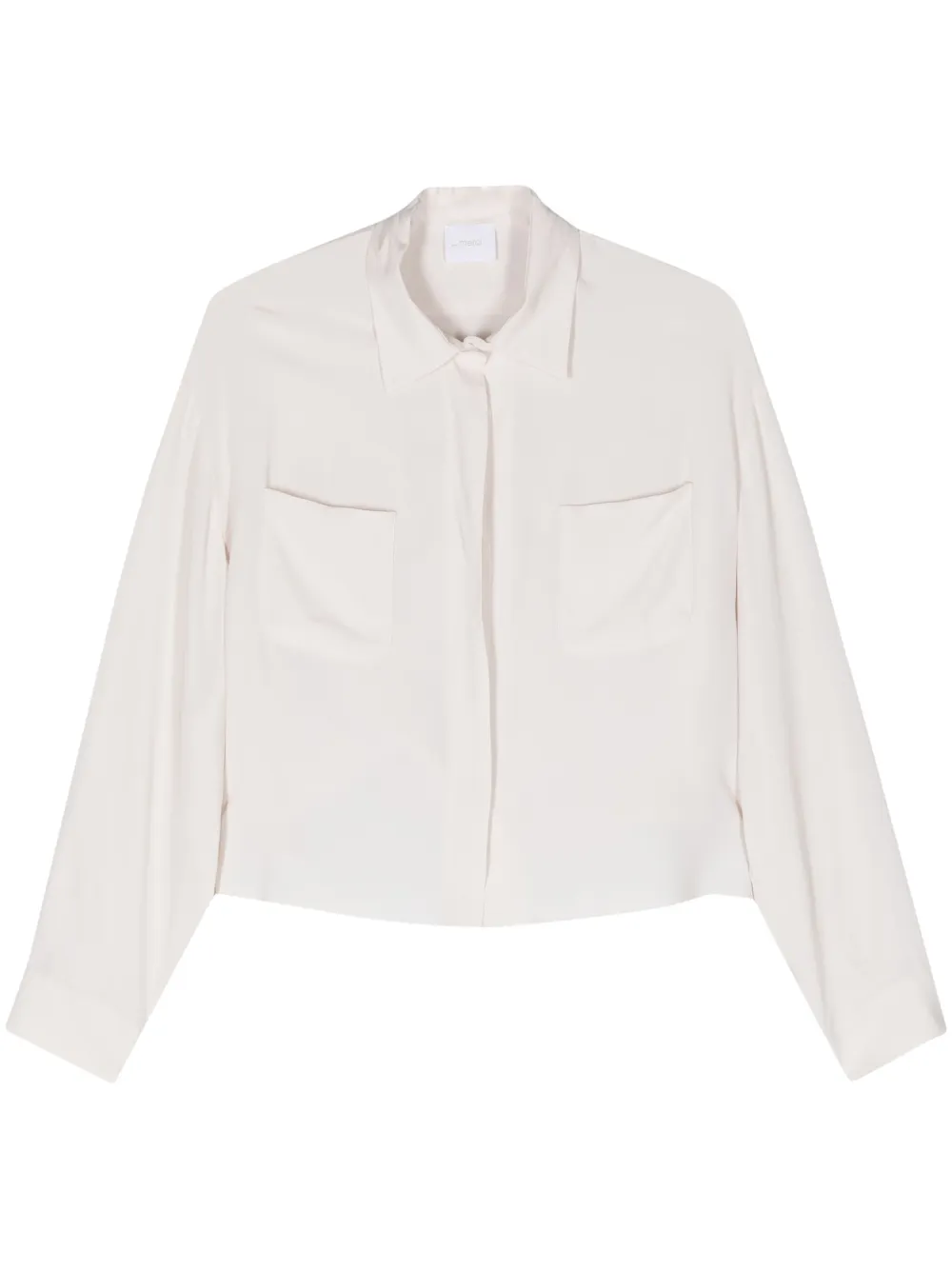 Укороченная креповая рубашка Merci, нейтральный
Укороченная креповая рубашка Merci, нейтральный