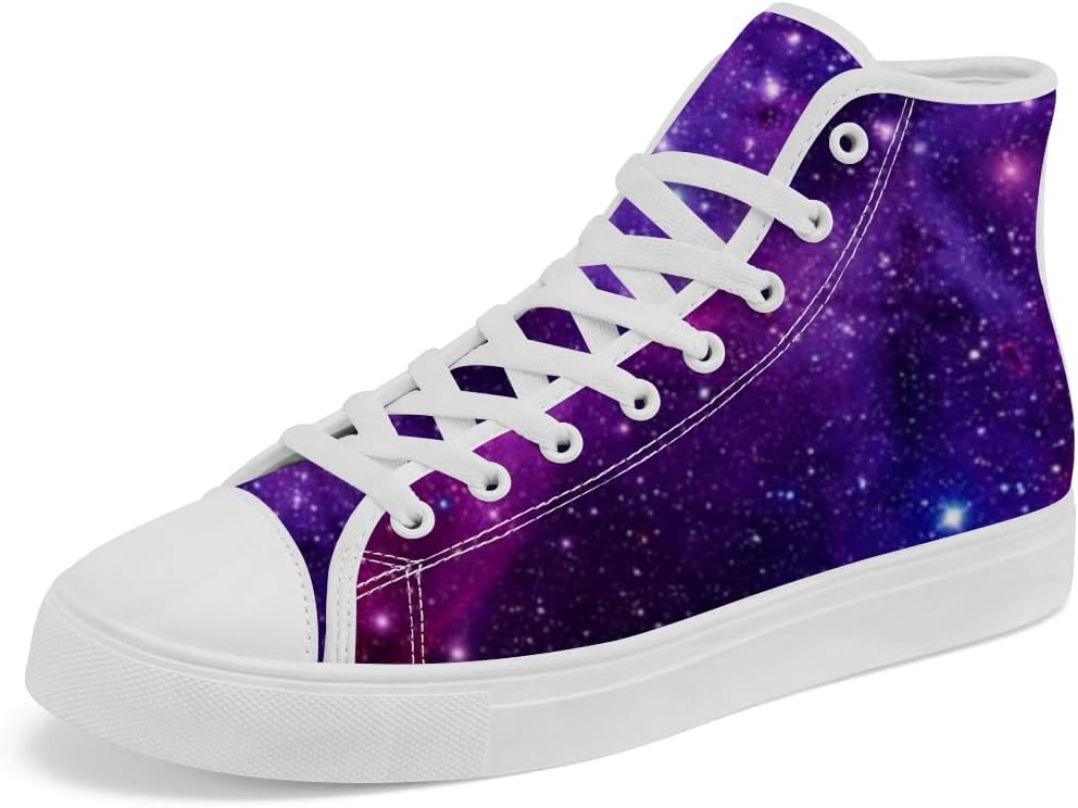 Мужские и женские высокие кеды Galaxy на шнуровке, повседневная обувь Chebing, пурпурный
Мужские и женские высокие кеды Galaxy на шнуровке, повседневная обувь Chebing, пурпурный