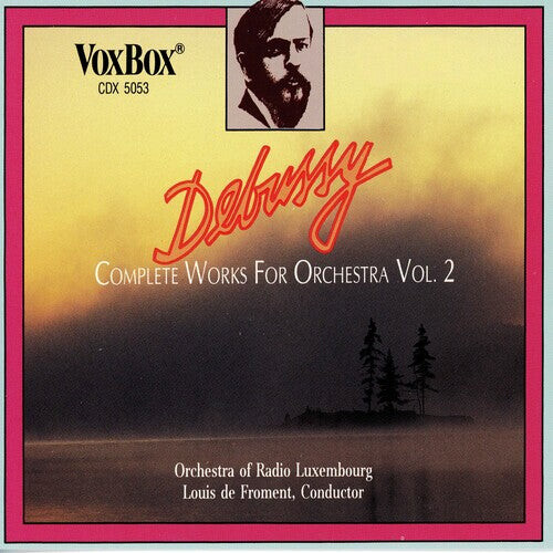 CD диск Debussy / De Froment / Radio Luxemborg Symphony: Orchestral Works 2
CD диск Debussy / De Froment / Radio Luxemborg Symphony: Orchestral Works 2