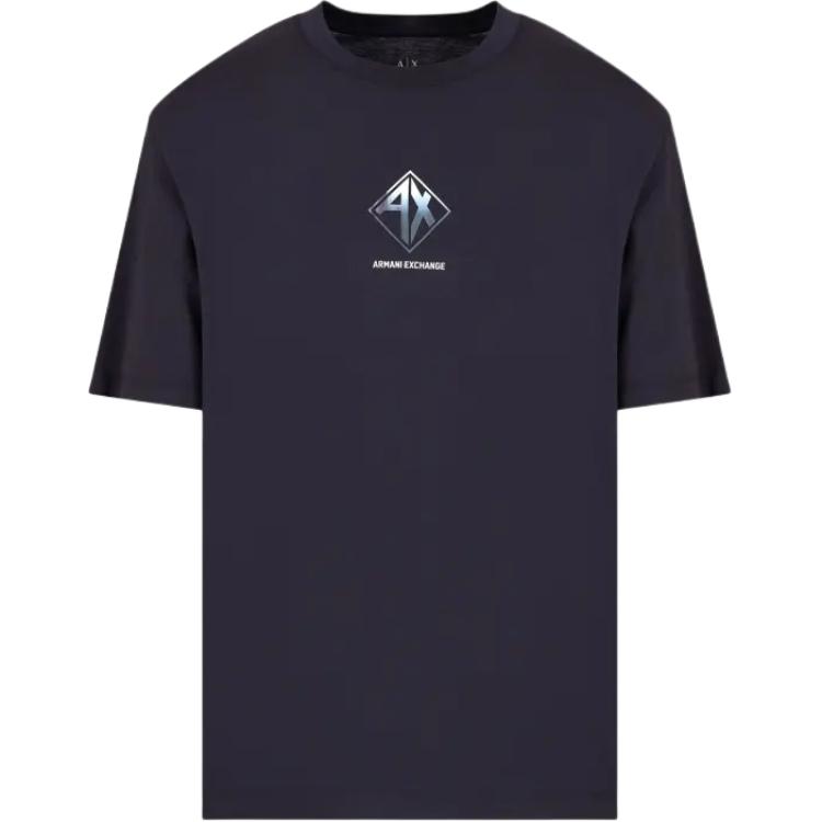 Футболка мужская темно-морская синяя ARMANI EXCHANGE
Футболка мужская темно-морская синяя ARMANI EXCHANGE