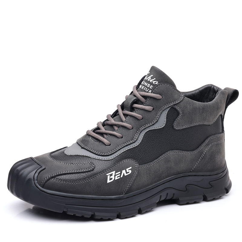 Рабочие ботинки мужские высокие серые Dignitaries, Black
Рабочие ботинки мужские высокие серые Dignitaries, Black