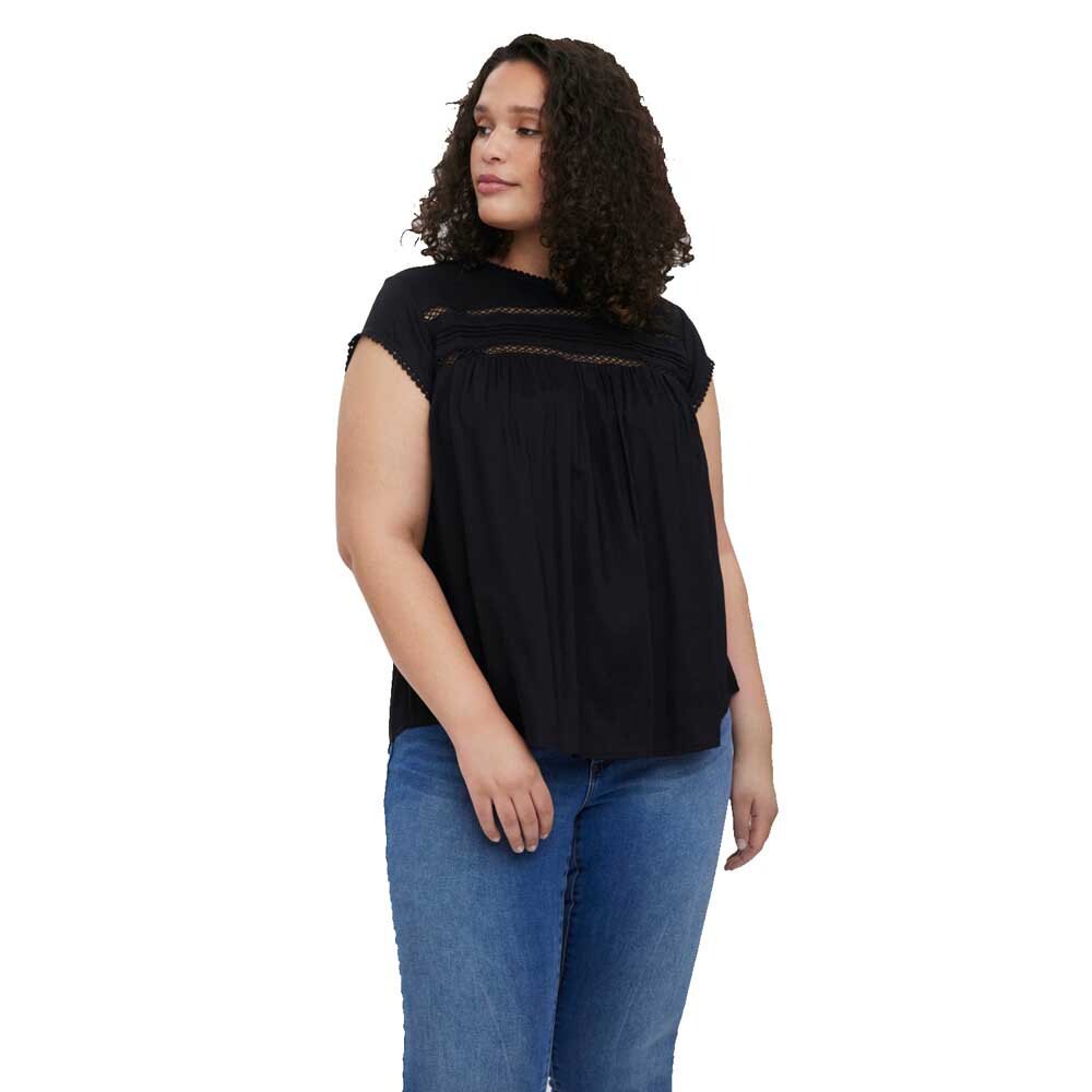 Блуза Vero Moda Curve Debbie Pleat, черный
Блуза Vero Moda Curve Debbie Pleat, черный