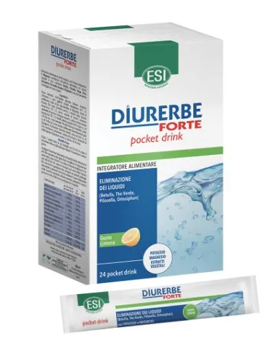 Esi Diurerbe Forte Pocket Drink Lemon 24 пакетика Дренирующая добавка
Esi Diurerbe Forte Pocket Drink Lemon 24 пакетика Дренирующая добавка