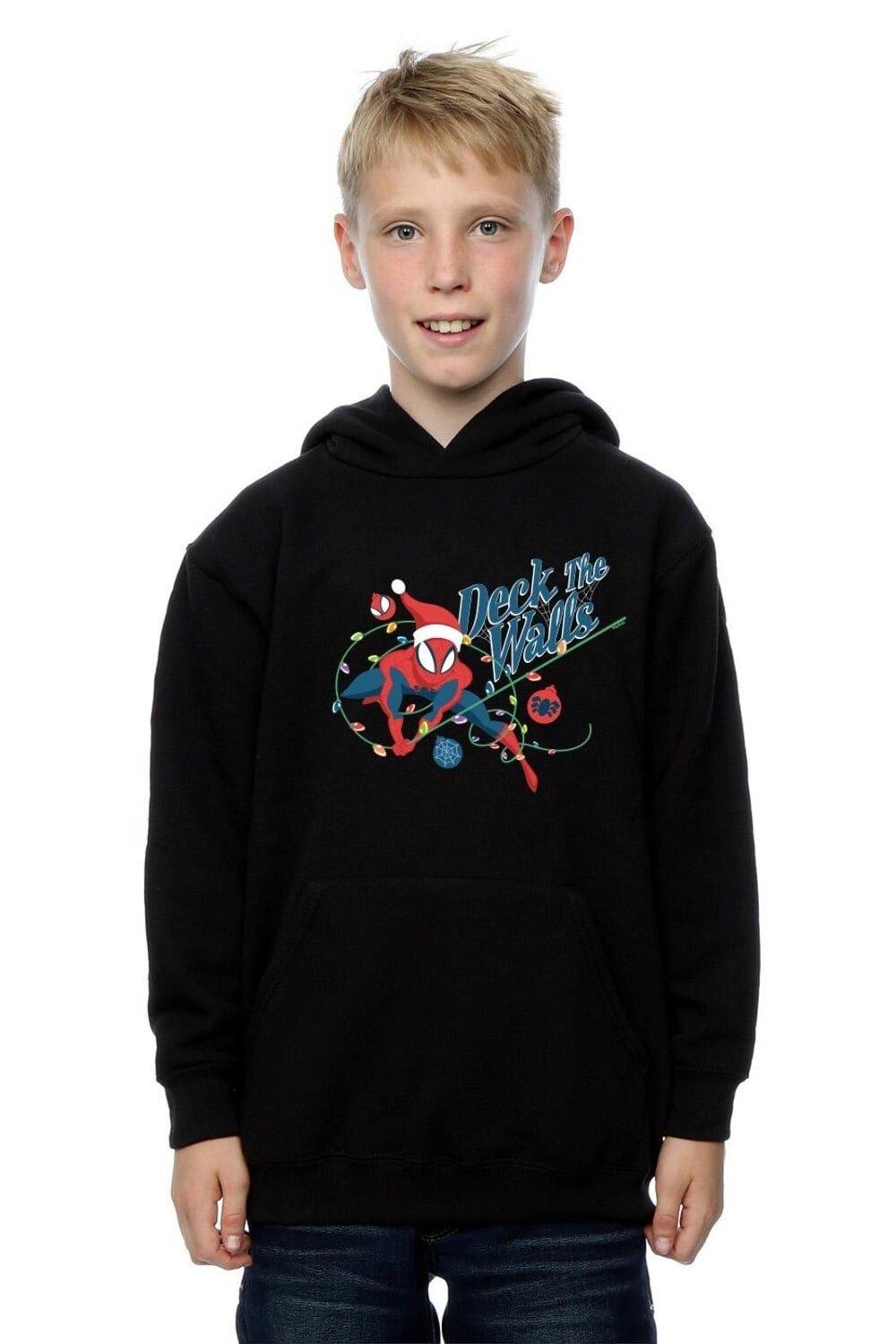 Толстовка с капюшоном «Человек-паук» Deck The Walls Marvel, черный
Толстовка с капюшоном «Человек-паук» Deck The Walls Marvel, черный