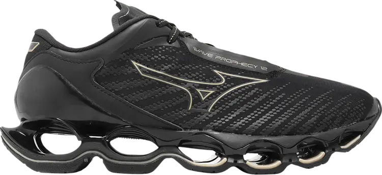 Кроссовки Wave Prophecy 12 'Black Gold', черный 
Кроссовки Wave Prophecy 12 'Black Gold', черный