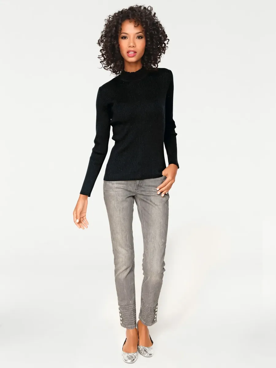 Heine свитер с воротником-стойкой "свитер с воротником-стойкой", черный
Heine свитер с воротником-стойкой "свитер с воротником-стойкой", черный