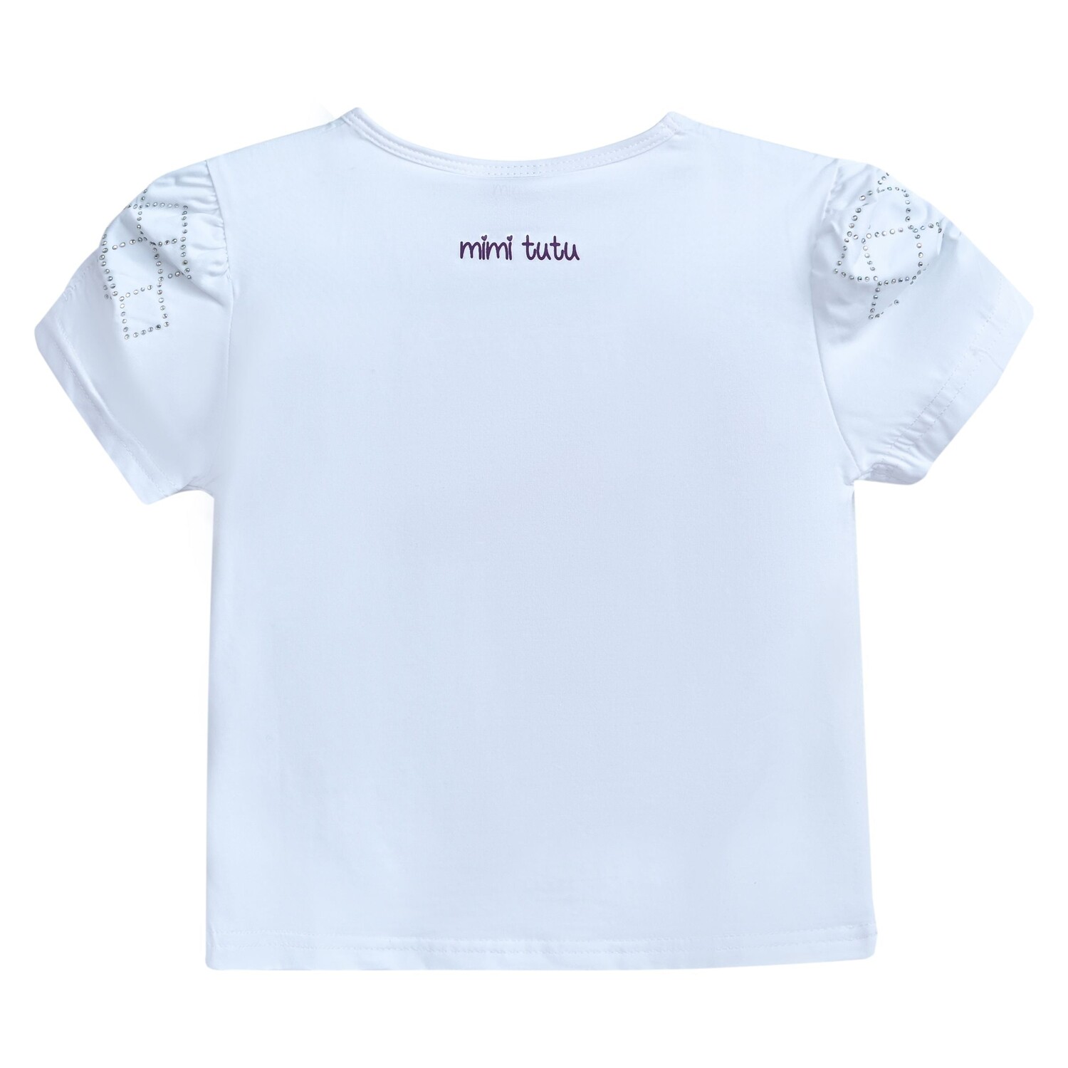 Футболка с аппликацией «Белые цветы» Mimi Tutu, белый
Футболка с аппликацией «Белые цветы» Mimi Tutu, белый