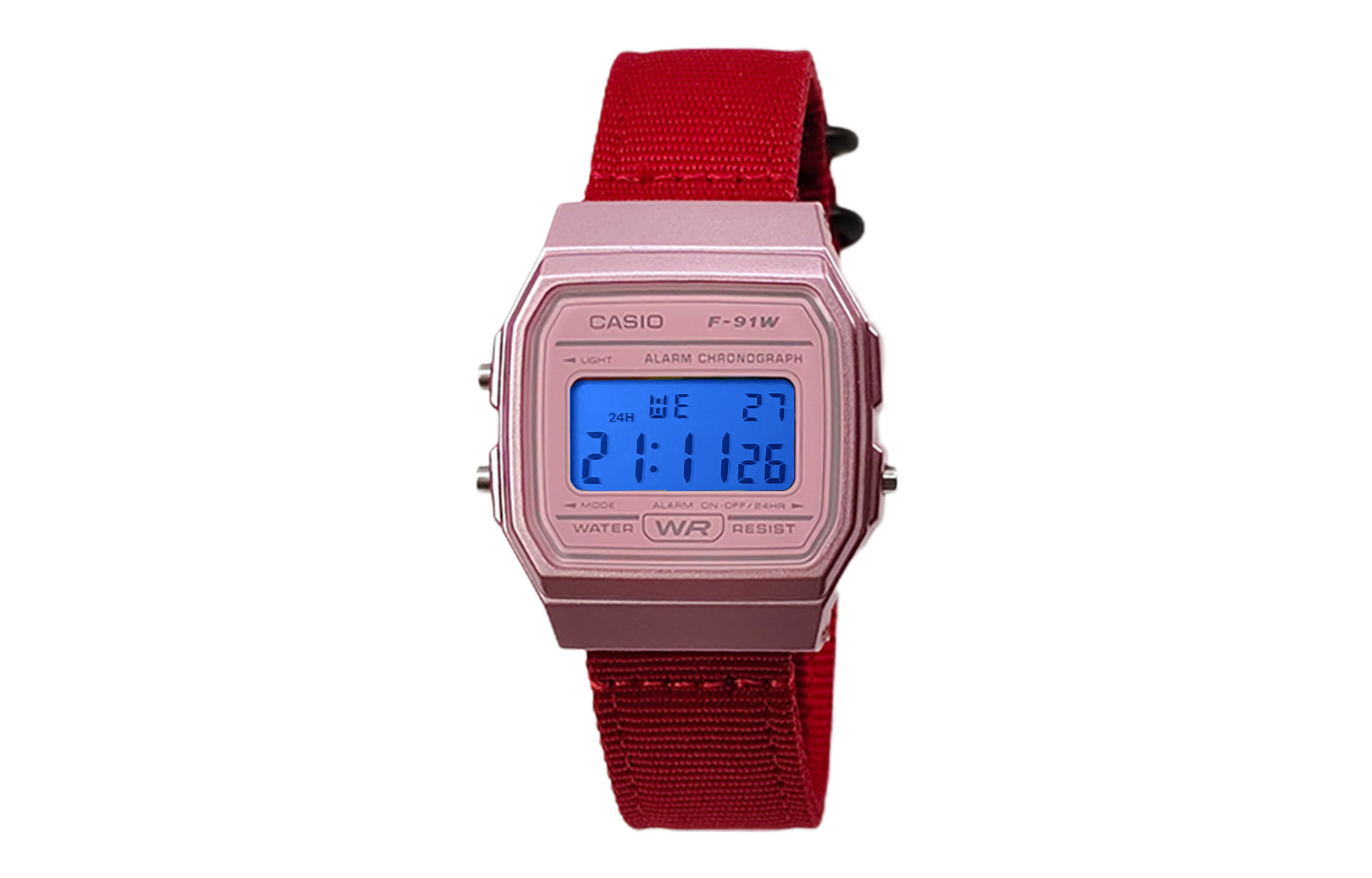 CASIO Часы Retrofit Series Quartz Movement Nylon Strap Watch Men's Watch Pink Watch Dial
CASIO Часы Retrofit Series Quartz Movement Nylon Strap Watch Men's Watch Pink Watch Dial
