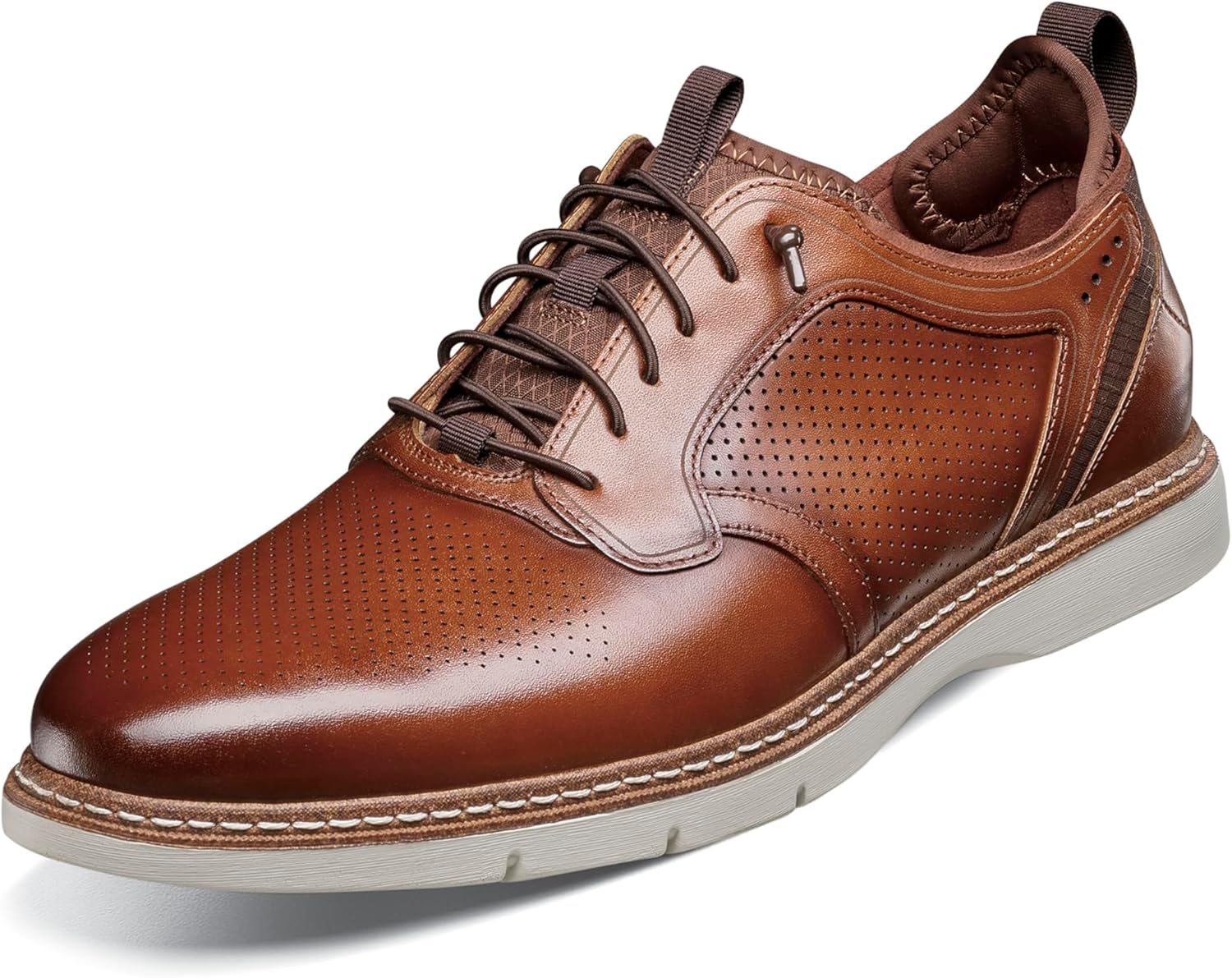 Мужские оксфорды Stacy Adams, модель Sync с эластичной шнуровкой и гладким носком, Cognac
Мужские оксфорды Stacy Adams, модель Sync с эластичной шнуровкой и гладким носком, Cognac