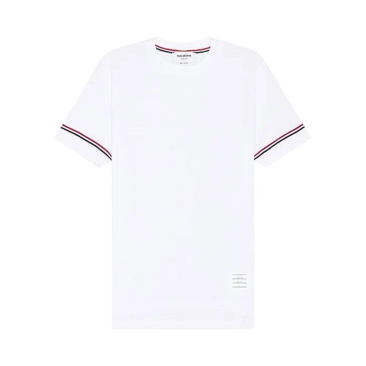 Футболка Thom Browne Short-Sleeve Rib Cuff Tee in Cotton Waffle 'Natural White'
Футболка Thom Browne Short-Sleeve Rib Cuff Tee in Cotton Waffle 'Natural White'