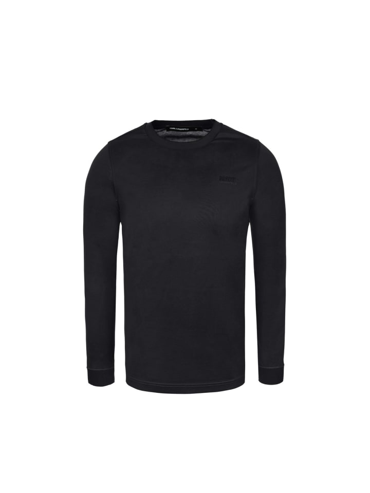 Рубашка с длинными рукавами 755001 темно-синего цвета Karl Lagerfeld
Рубашка с длинными рукавами 755001 темно-синего цвета Karl Lagerfeld