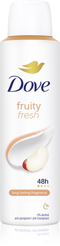 Фруктовый свежий освежающий спрей-дезодорант-антиперспирант Dove, 150 мл
Фруктовый свежий освежающий спрей-дезодорант-антиперспирант Dove, 150 мл