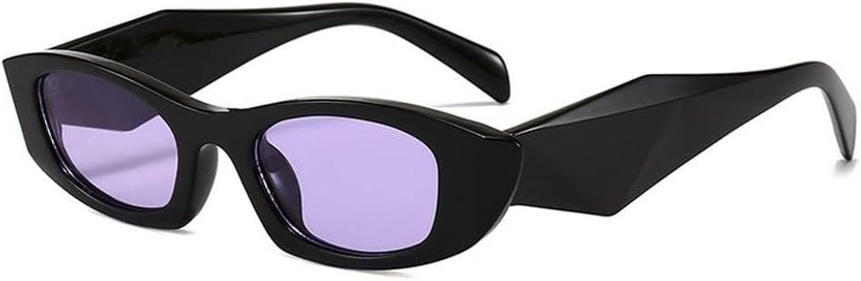 Популярные модные солнцезащитные очки «кошачий глаз» в форме многоугольника для женщин, винтажные, сине-желтые, мужские солнцезащитные очки с защитой от УФ-излучения UV400 SKFGNX, Black Purple
Популярные модные солнцезащитные очки «кошачий глаз» в форме многоугольника для женщин, винтажные, сине-желтые, мужские солнцезащитные очки с защитой от УФ-излучения UV400 SKFGNX, Black Purple