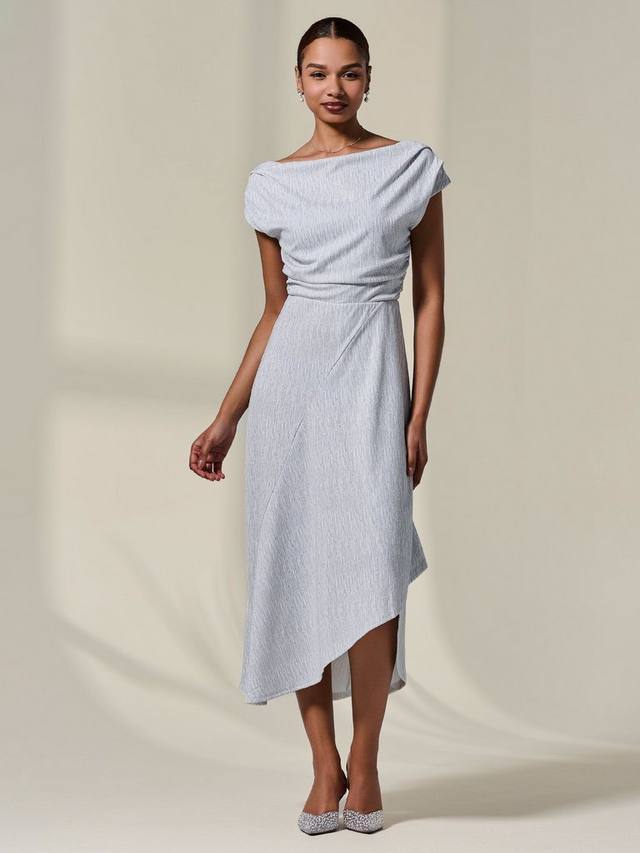 Асимметричное платье-миди в стиле бодикон Jolie Moi, White
Асимметричное платье-миди в стиле бодикон Jolie Moi, White