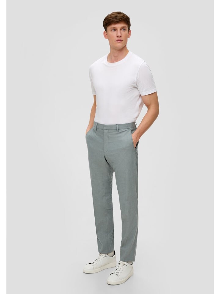 Тканевые брюки s.Oliver, зеленый
Тканевые брюки s.Oliver, зеленый