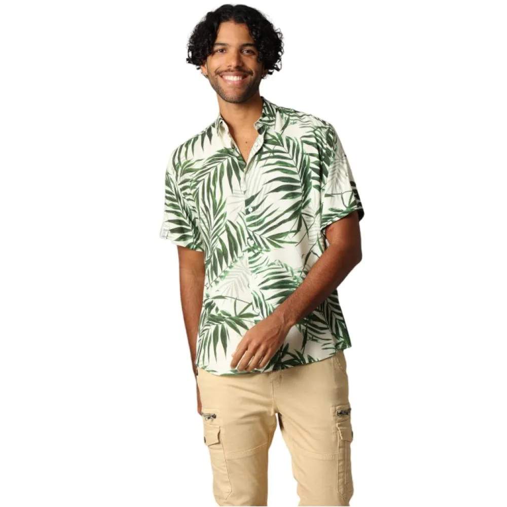 Рубашка с коротким рукавом Deeluxe Brazoa, зеленый 
Рубашка с коротким рукавом Deeluxe Brazoa, зеленый