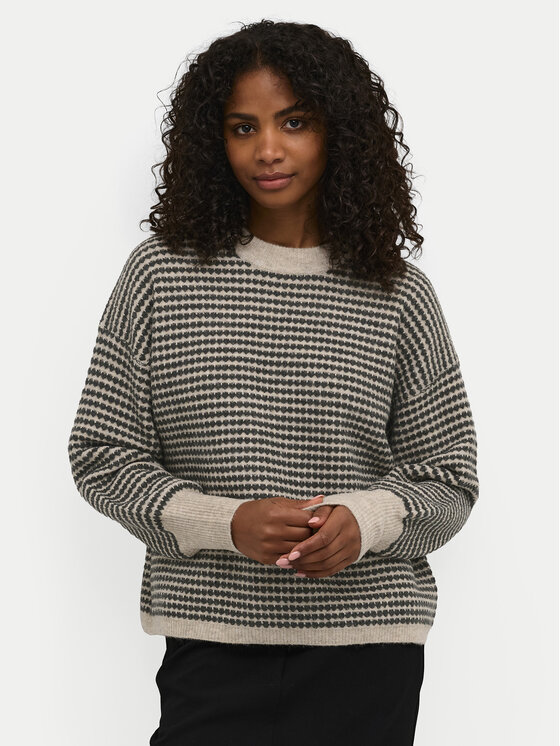 Свитер loose fit Ellery 10509032 Kaffe, бежевый
Свитер loose fit Ellery 10509032 Kaffe, бежевый