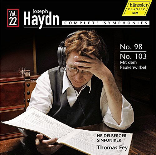 CD диск Haydn / Fey / Heidelberger Sinfoniker: Comp Syms 22-Syms 98 & 103
CD диск Haydn / Fey / Heidelberger Sinfoniker: Comp Syms 22-Syms 98 & 103