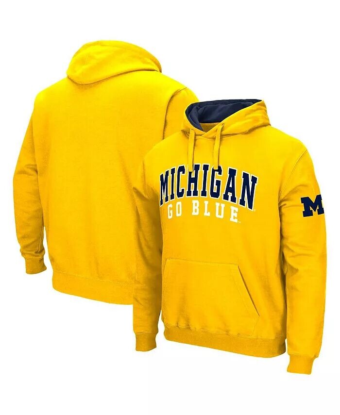 Мужская толстовка с капюшоном Michigan Wolverines Double Arch Colosseum, желтый
Мужская толстовка с капюшоном Michigan Wolverines Double Arch Colosseum, желтый