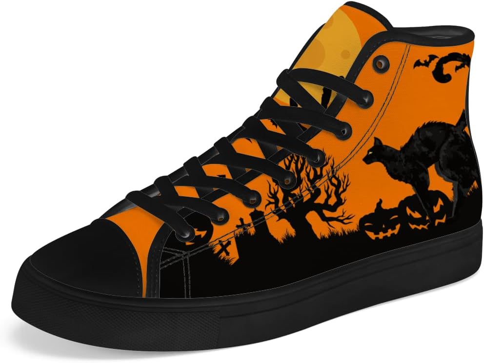Мужские и женские высокие кеды на Хэллоуин chebing, высокие сникерсы на шнуровке, повседневная обувь, оранжевый
Мужские и женские высокие кеды на Хэллоуин chebing, высокие сникерсы на шнуровке, повседневная обувь, оранжевый