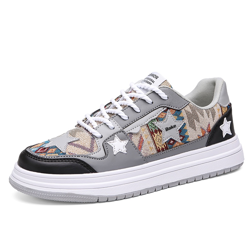 BAKE Дышащие и износостойкие мужские лоу-топы для скейтбординга бежево-серые, цвет Beige Gray 
BAKE Дышащие и износостойкие мужские лоу-топы для скейтбординга бежево-серые, цвет Beige Gray