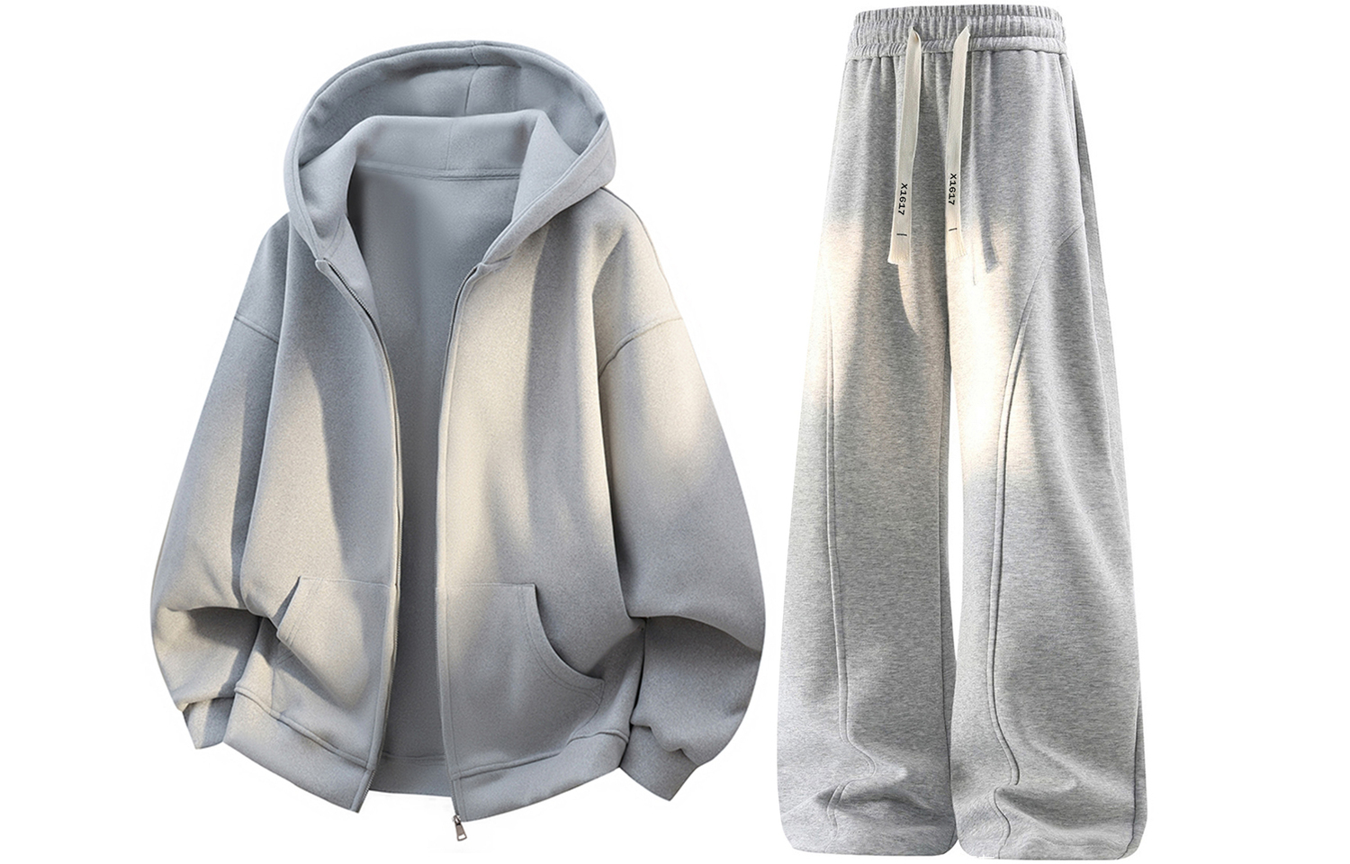 Свитшот-сет Unisex Hooded Moderate X1617, chino серый hoodie+heather серый fleece-lined sweatpants
Свитшот-сет Unisex Hooded Moderate X1617, chino серый hoodie+heather серый fleece-lined sweatpants