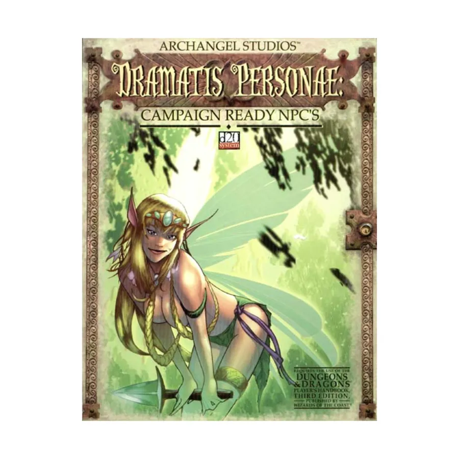 Dramatis Personae - Campaign Ready NPC's, Dramatis Personae (d20), мягкая обложка
Dramatis Personae - Campaign Ready NPC's, Dramatis Personae (d20), мягкая обложка