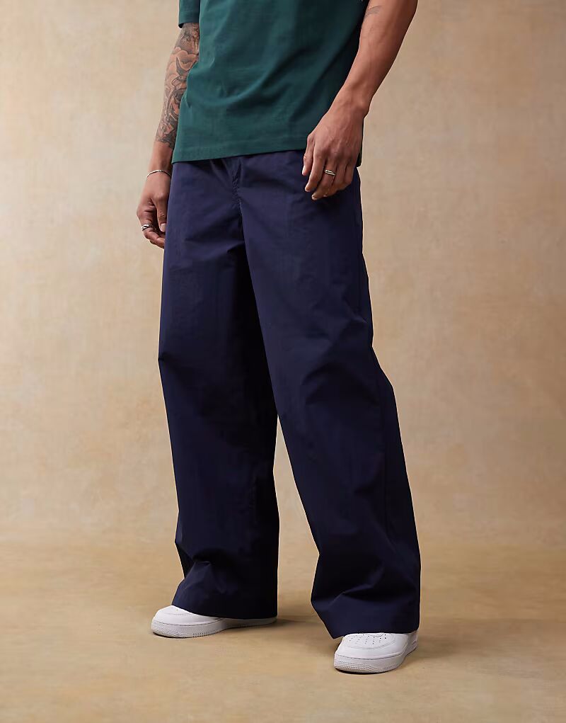 Супер мешковатые нейлоновые брюки ASOS DESIGN Co-ord темно-синего цвета
Супер мешковатые нейлоновые брюки ASOS DESIGN Co-ord темно-синего цвета