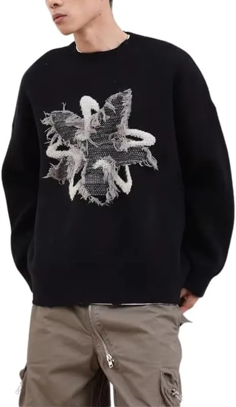 Jupkem свитер Y2k для женщин и мужчин с готическим звездным принтом, оверсайз
Jupkem свитер Y2k для женщин и мужчин с готическим звездным принтом, оверсайз