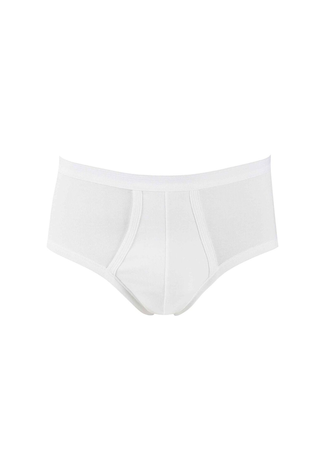 Мужские трусы с крученой хлопковой ширинкой CALIDA, белый 
Мужские трусы с крученой хлопковой ширинкой CALIDA, белый