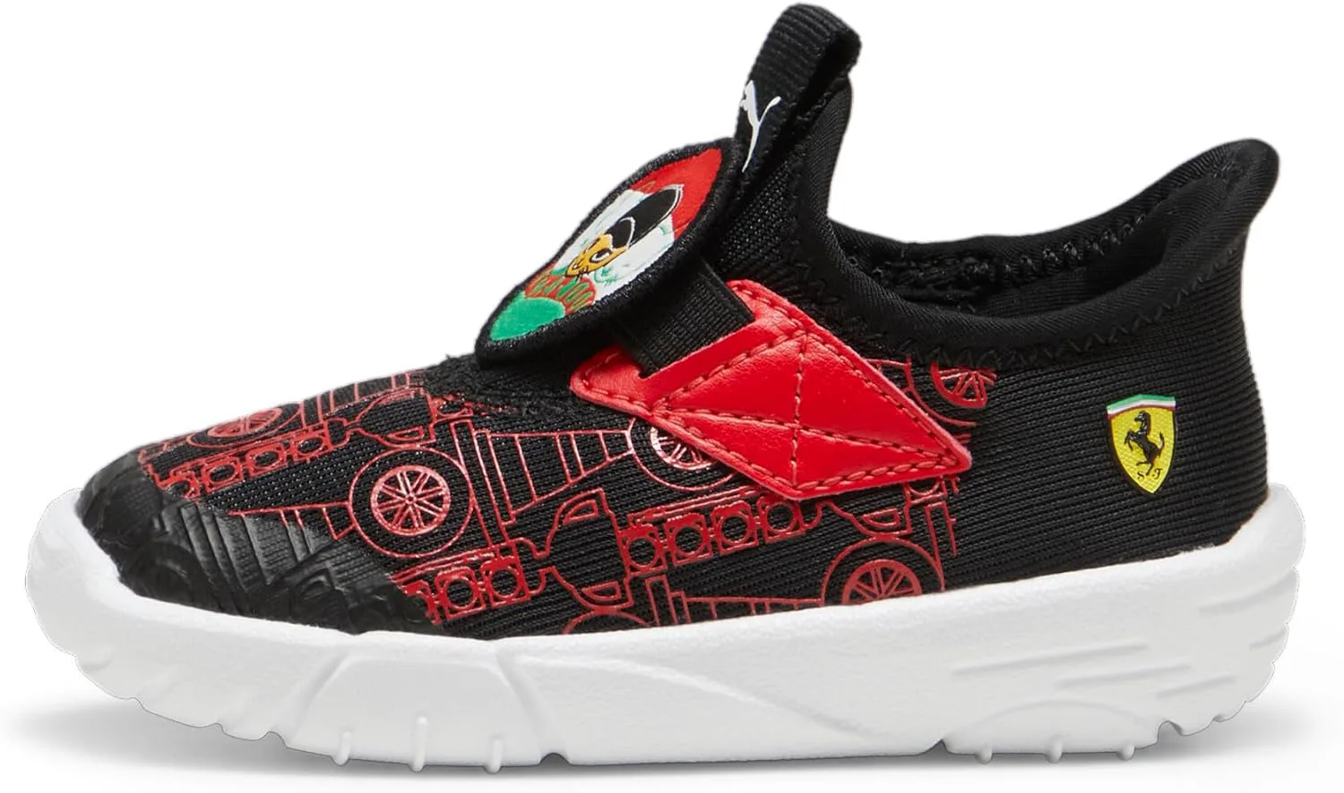 Кроссовки Puma для детей и подростков Scuderia Ferrari без шнурков, черный
Кроссовки Puma для детей и подростков Scuderia Ferrari без шнурков, черный