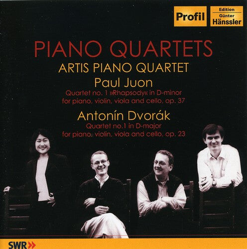 CD диск Juon / Dvorak / Artis Piano Quartet: Quartet 1 Rhapsody Op 37 / Quartet 1 Op 23
CD диск Juon / Dvorak / Artis Piano Quartet: Quartet 1 Rhapsody Op 37 / Quartet 1 Op 23