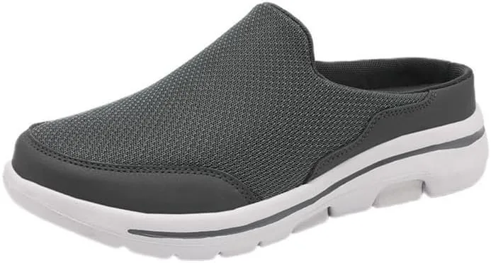 Мужские шлепанцы LLTMALL на спине из сетки, сандалии для прогулок, удобные садовые сабо, серый
Мужские шлепанцы LLTMALL на спине из сетки, сандалии для прогулок, удобные садовые сабо, серый