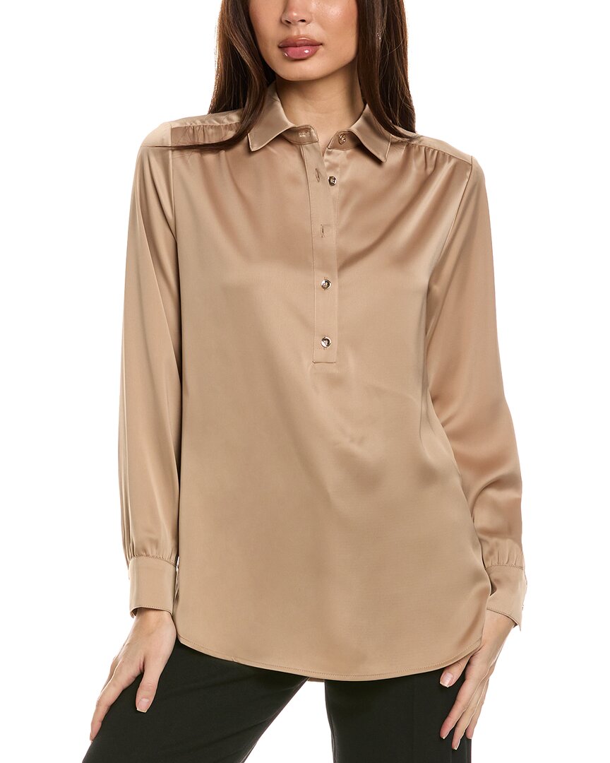 Рубашка с застежкой сбоку Jones New York Shirttail, коричневый
Рубашка с застежкой сбоку Jones New York Shirttail, коричневый