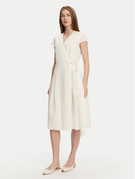 Свободного кроя летнее платье 251TT2072 Twinset, экрю
Свободного кроя летнее платье 251TT2072 Twinset, экрю