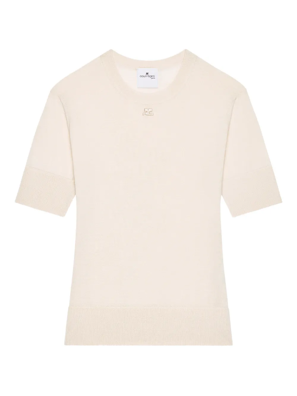 Футболка с логотипом Courrèges, нейтральный
Футболка с логотипом Courrèges, нейтральный