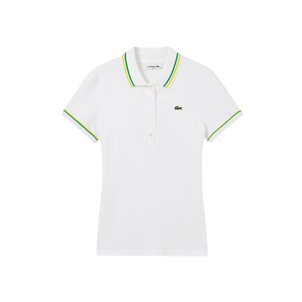 Джерси поло топ LACOSTE, белый
Джерси поло топ LACOSTE, белый