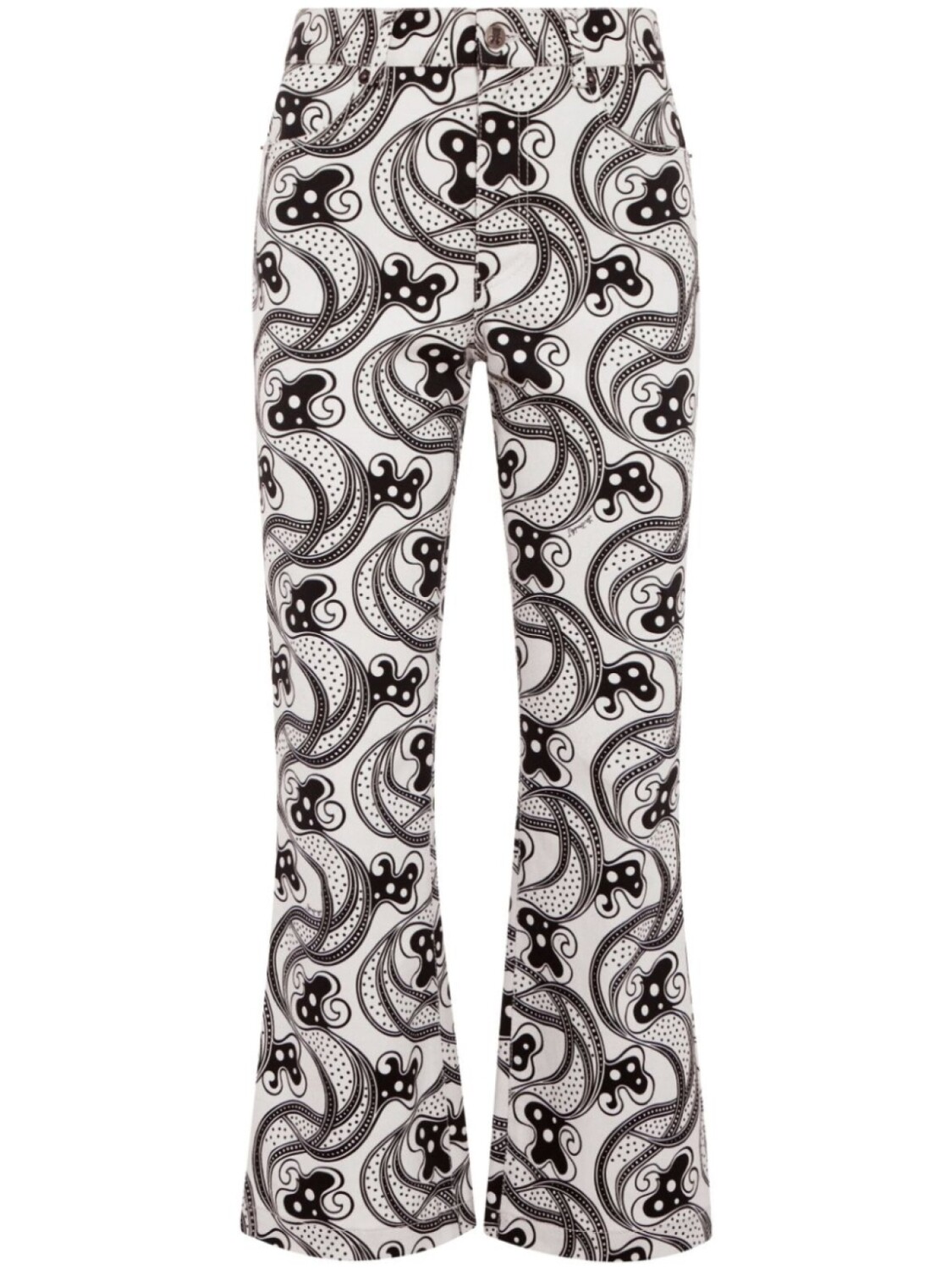 Укороченные расклешенные джинсы La DoubleJ, белый
Укороченные расклешенные джинсы La DoubleJ, белый