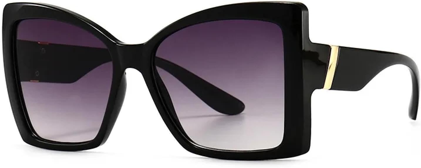 Роскошные солнцезащитные очки «кошачий глаз» в крупной оправе для женщин, модные, винтажные, популярные, для путешествий, с защитой от УФ-излучения UV400 TYUVIVO, Black Gray
Роскошные солнцезащитные очки «кошачий глаз» в крупной оправе для женщин, модные, винтажные, популярные, для путешествий, с защитой от УФ-излучения UV400 TYUVIVO, Black Gray