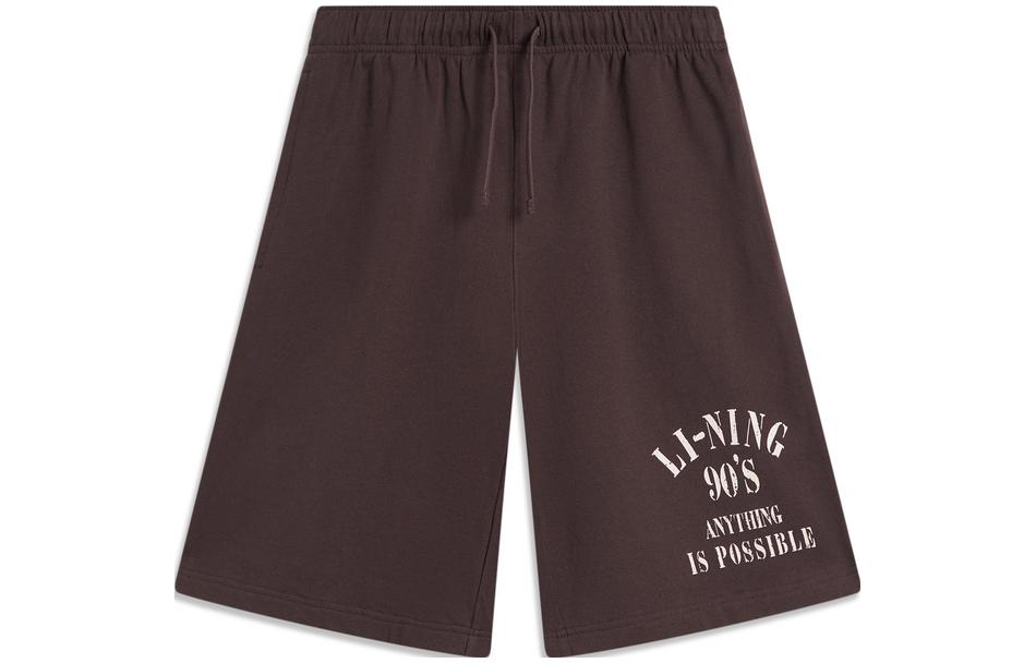 Лининг Уикенд Молодежные повседневные шорты мужские угольно-коричневые
Лининг Уикенд Молодежные повседневные шорты мужские угольно-коричневые