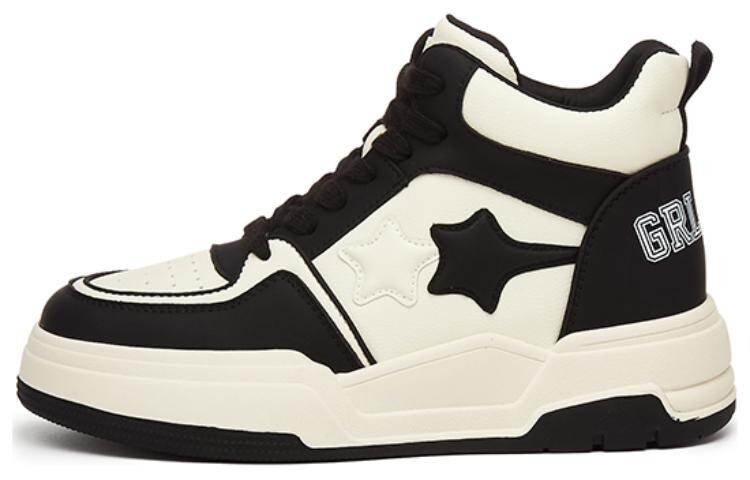 Кеды, скейтборд обувь женская высокая Daphne, бежевый/черный
Кеды, скейтборд обувь женская высокая Daphne, бежевый/черный