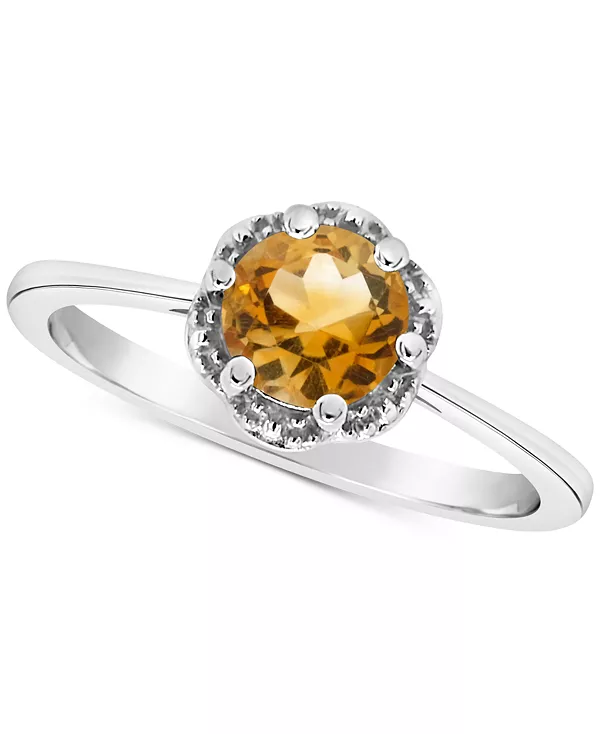 Кольцо с шестигранным родолитовым гранатом (1 карат) из стерлингового серебра (также с цитрином, голубым топазом, перидотом, аметистом и белым топазом) Macy'S, citrine
Кольцо с шестигранным родолитовым гранатом (1 карат) из стерлингового серебра (также с цитрином, голубым топазом, перидотом, аметистом и белым топазом) Macy'S, citrine