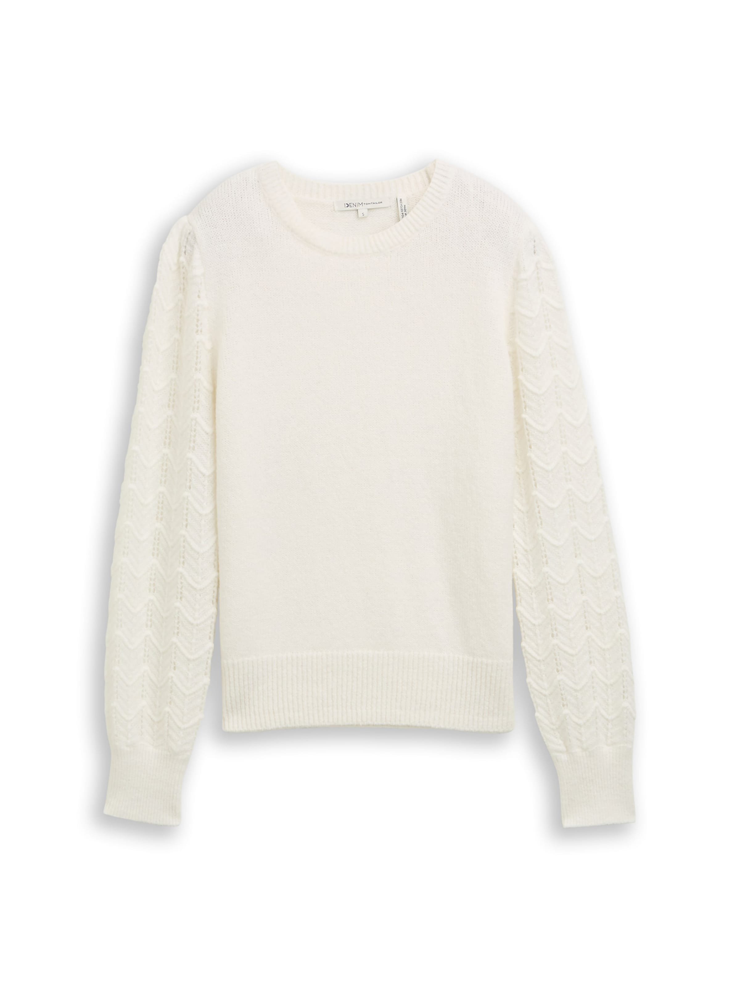 TOM TAILOR DENIM Свитер в цвете Off White
TOM TAILOR DENIM Свитер в цвете Off White