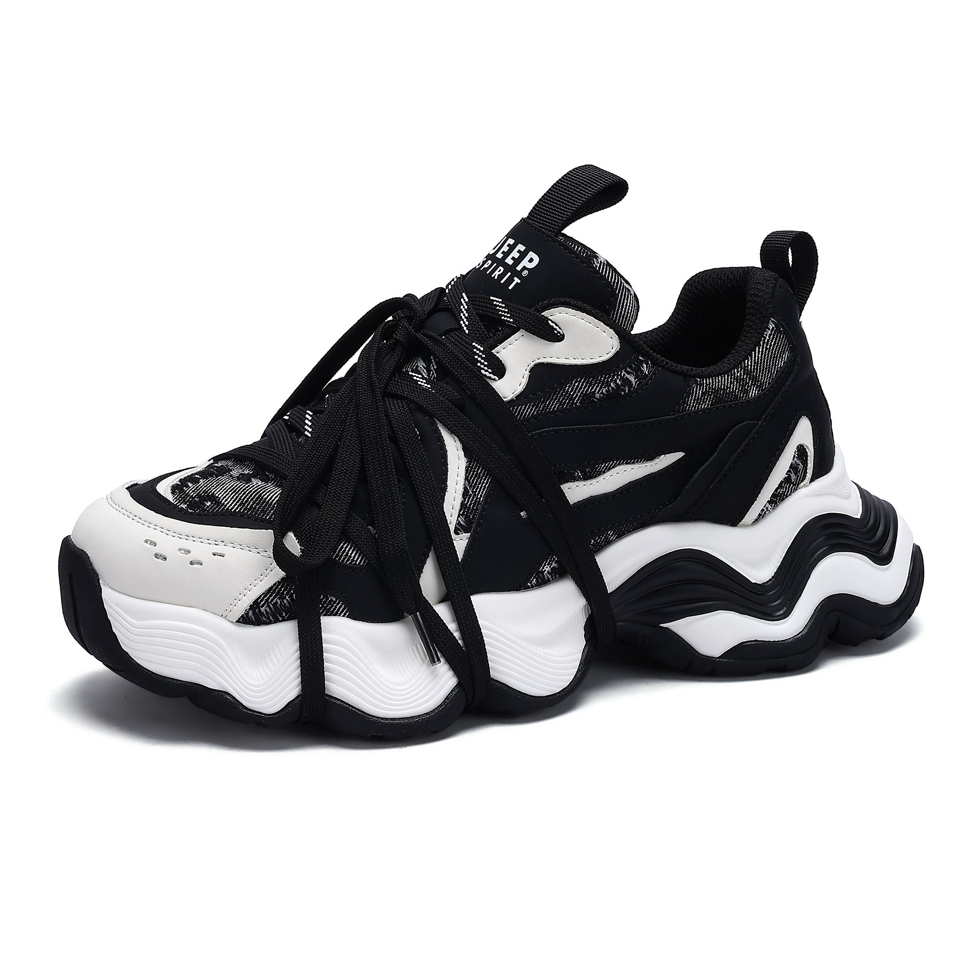 JEEP SPIRIT Амортизирующие, износостойкие, дышащие, увеличивающие рост низкие повседневные туфли, мужские, черно-белые 
JEEP SPIRIT Амортизирующие, износостойкие, дышащие, увеличивающие рост низкие повседневные туфли, мужские, черно-белые