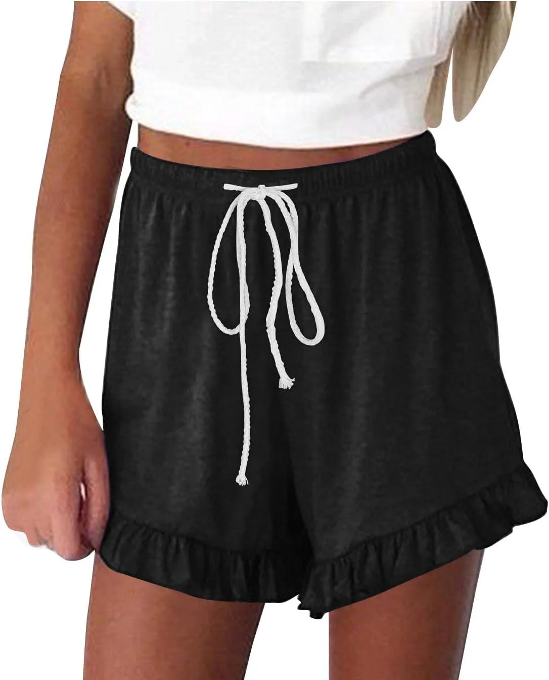 Женские шорты с рюшами High Waisted Elastic Bermuda Loose
Женские шорты с рюшами High Waisted Elastic Bermuda Loose